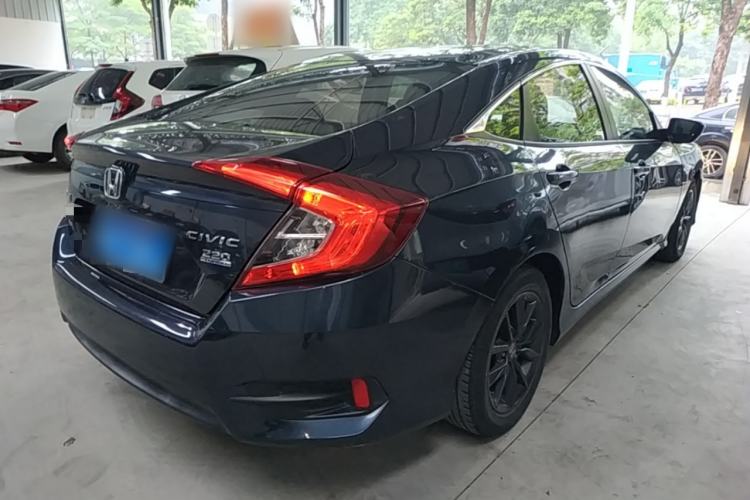 Used Honda Civic 2019 220TURBO CVT Dynamic Edition China VI Rear Right 45 Deg