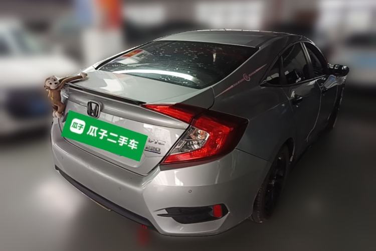 Used Honda Civic 2019 220TURBO CVT Dynamic Edition China VI Emission Standard Rear Right 45 Deg