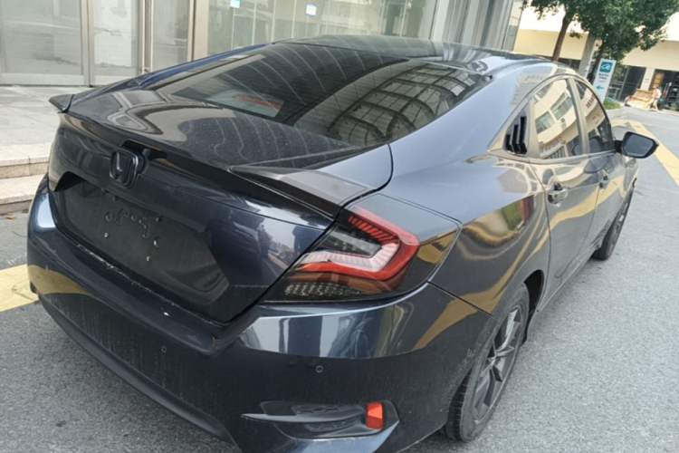 Used Honda Civic 2019 220TURBO CVT Dynamic Edition China VI Rear Right 45 Deg