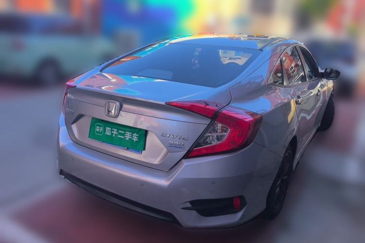 Used Honda Civic 2019 220TURBO CVT Dynamic Edition China VI Rear Right 45 Deg