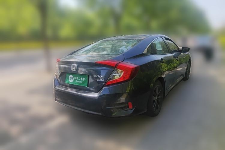 Used Honda Civic 2019 220TURBO CVT Dynamic Edition China VI Rear Right 45 Deg