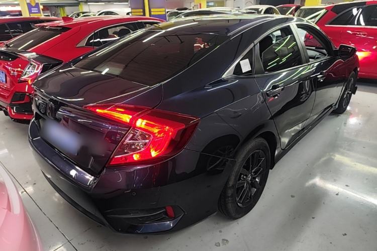 Used Honda Civic 2019 220TURBO CVT Dynamic Edition China VI Rear Right 45 Deg