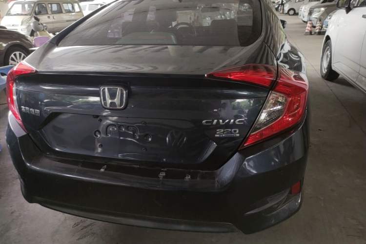 Used Honda Civic 2019 220TURBO CVT Dynamic Edition China VI Rear