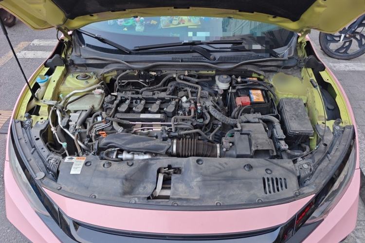 Used Honda Civic 2019 220TURBO CVT Power Edition China VI Emission Standard Engine Bay