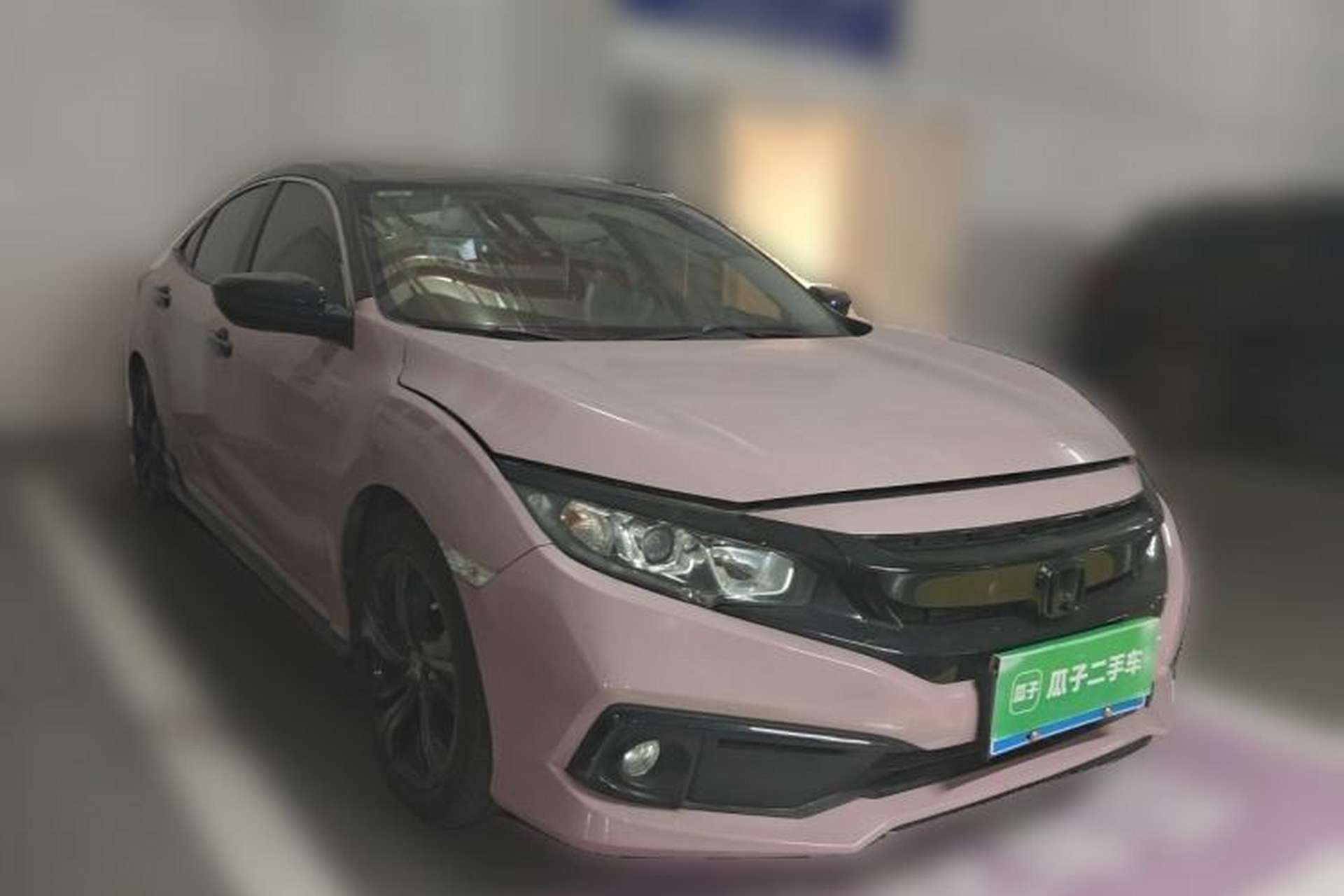 Used Honda Civic 2019 220TURBO CVT Dynamic Edition China VI Emission Standard Front Right 45 Deg