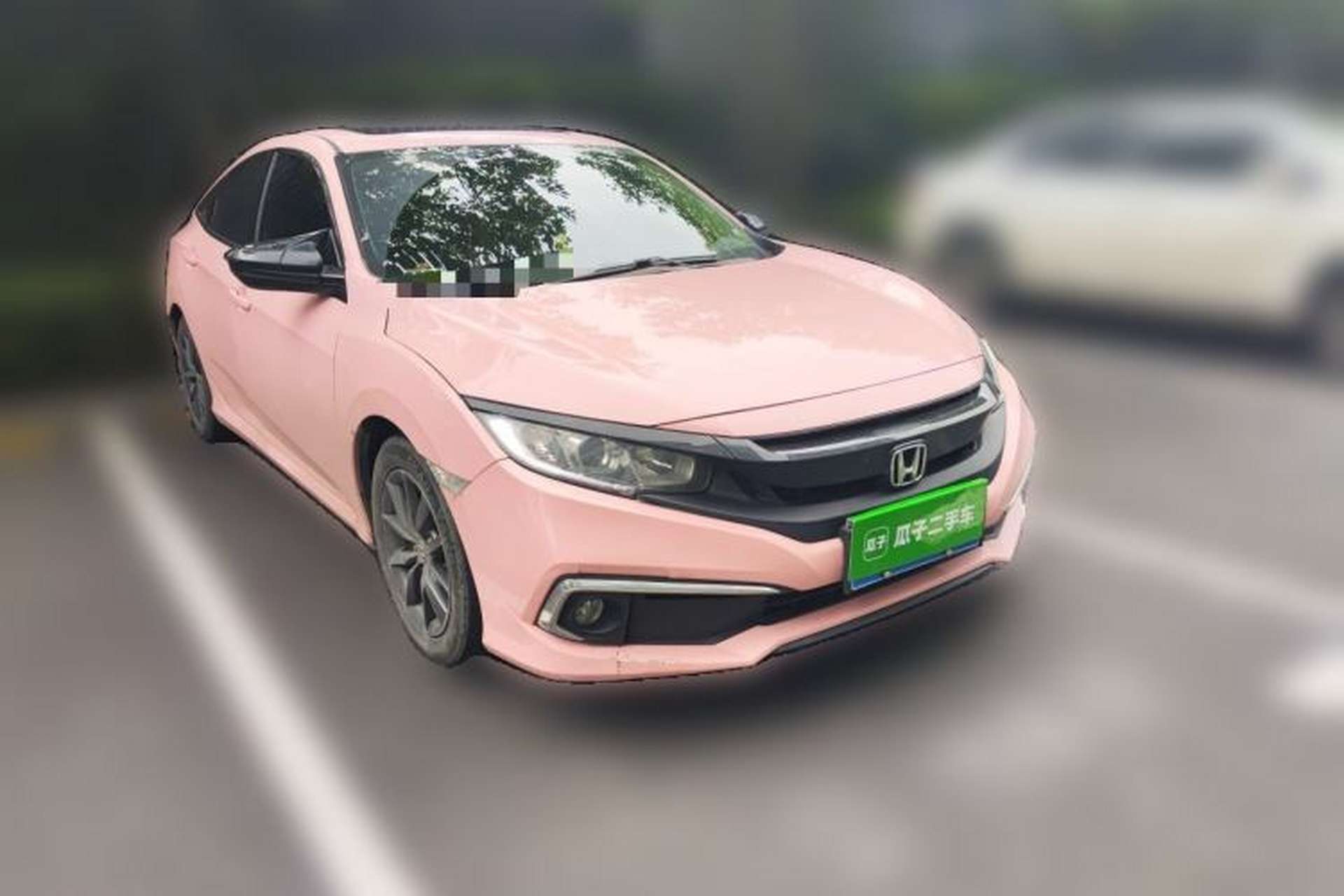 Used Honda Civic 2019 220TURBO CVT Dynamic Edition China VI Front Right 45 Deg