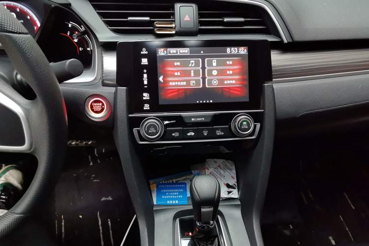 Used Honda Civic 2019 220TURBO CVT Dynamic Edition China V Emission Standard Audio And AC Panel