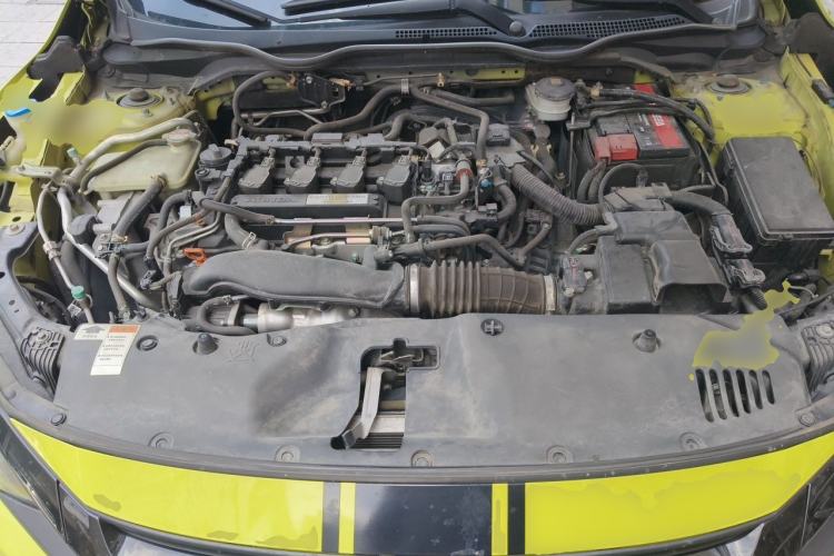 Used Honda Civic 2019 220TURBO CVT Dynamic Edition China VI Engine Bay