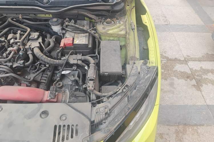 Used Honda Civic 2019 220TURBO CVT Power Edition China VI Emission Standard Engine Bay Left