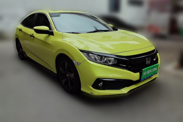 Used Honda Civic 2019 220TURBO CVT Dynamic Edition China V Emission Standard Front Right 45 Deg