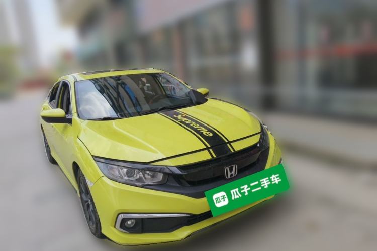 Used Honda Civic 2019 220TURBO CVT Dynamic Edition China VI Front Right 45 Deg