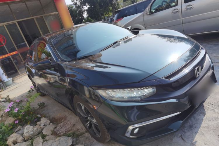 Used Honda Civic 2019 220TURBO CVT Power Edition China VI Emission Standard Front Right 45 Deg