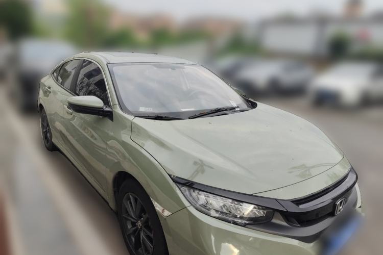 Used Honda Civic 2019 180TURBO CVT Shangqing Edition China VI Front Right 45 Deg
