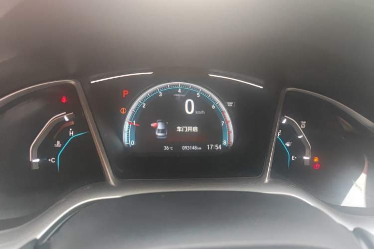 Used Honda Civic 2019 220TURBO CVT Power Edition China VI Emission Standard Instrument Cluster