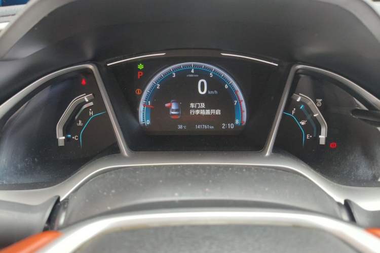 Used Honda Civic 2019 220TURBO CVT Dynamic Edition China VI Odometer Close Up