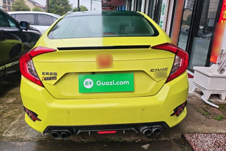 Used Honda Civic 2019 220TURBO CVT Dynamic Edition China V Rear