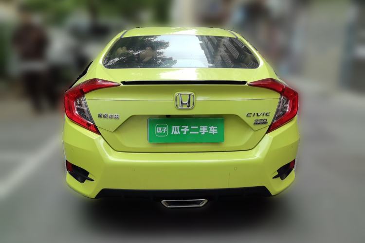 Used Honda Civic 2019 220TURBO CVT Dynamic Edition China V Emission Standard Rear