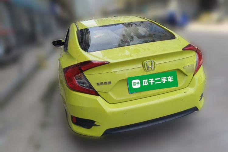 Used Honda Civic 2019 220TURBO CVT Dynamic Edition China VI Rear Left 45 Deg