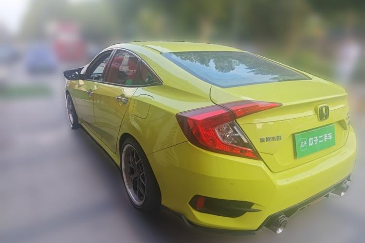 Used Honda Civic 2019 220TURBO CVT Power Edition China VI Emission Standard Rear Left 45 Deg