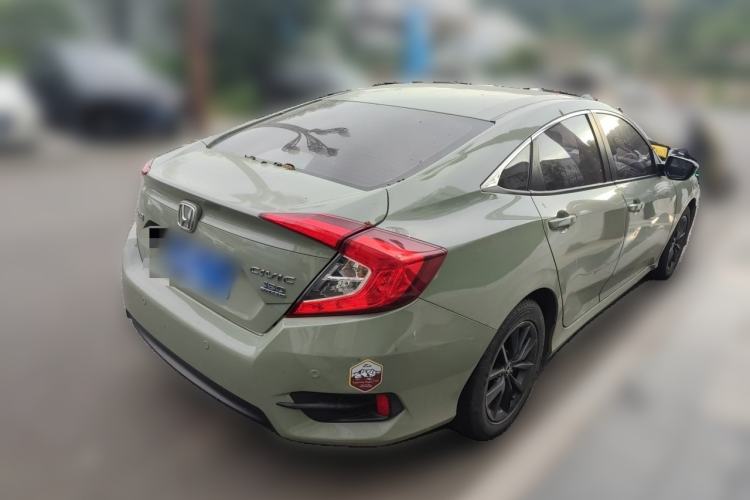 Used Honda Civic 2019 180TURBO CVT Shangqing Edition China VI Rear Right 45 Deg