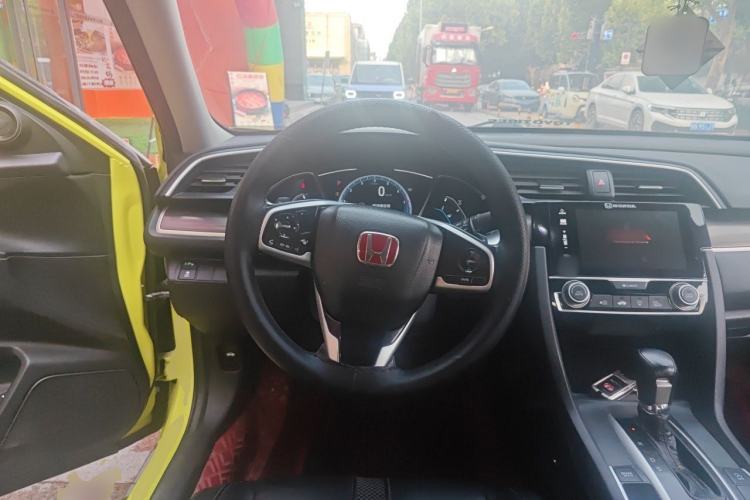 Used Honda Civic 2019 220TURBO CVT Power Edition China VI Emission Standard Steering Wheel