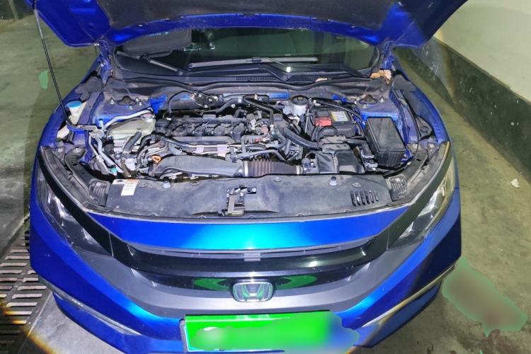Used Honda Civic 2019 220TURBO CVT Dynamic Edition China VI Engine Bay