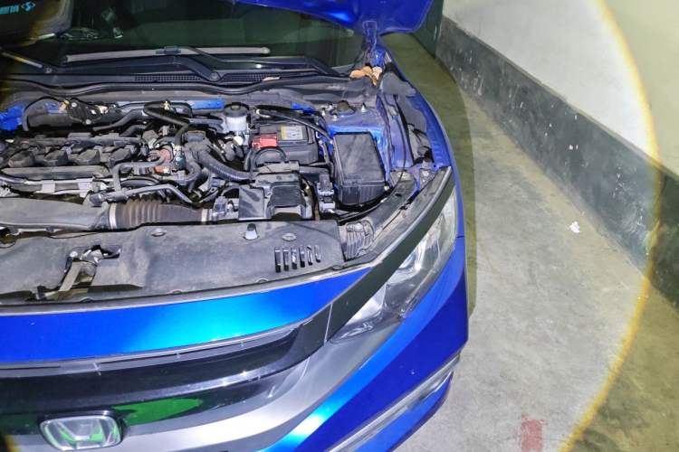 Used Honda Civic 2019 220TURBO CVT Dynamic Edition China VI Engine Bay Left