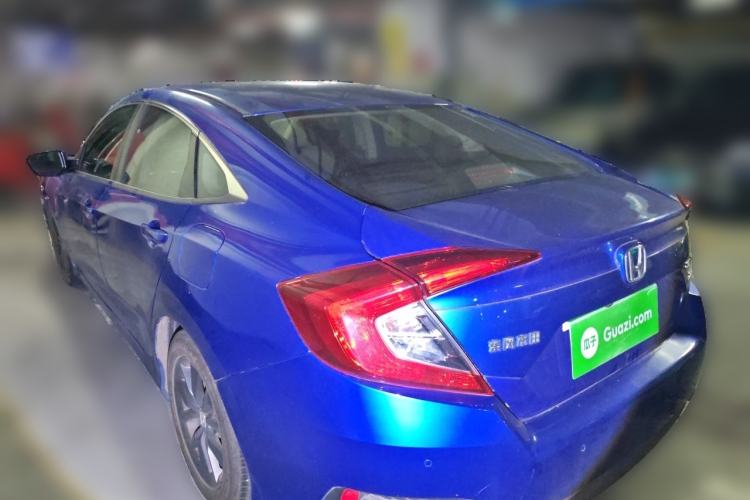 Used Honda Civic 2019 220TURBO CVT Dynamic Edition China VI Rear Left 45 Deg