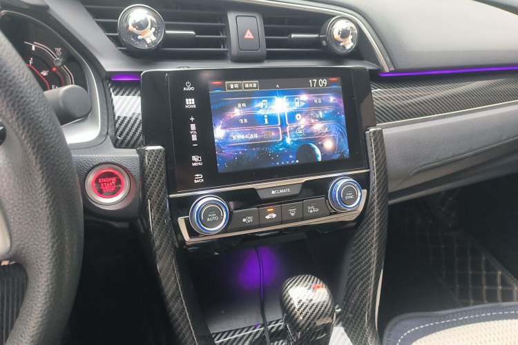 Used Honda Civic 2019 220TURBO CVT Dynamic Edition China VI Emission Standard Audio And AC Panel