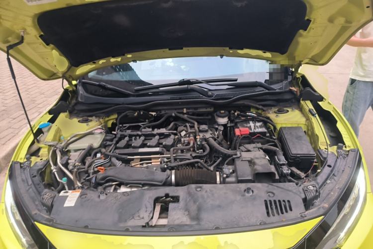 Used Honda Civic 2019 220TURBO CVT Dynamic Edition China VI Emission Standard Engine Bay