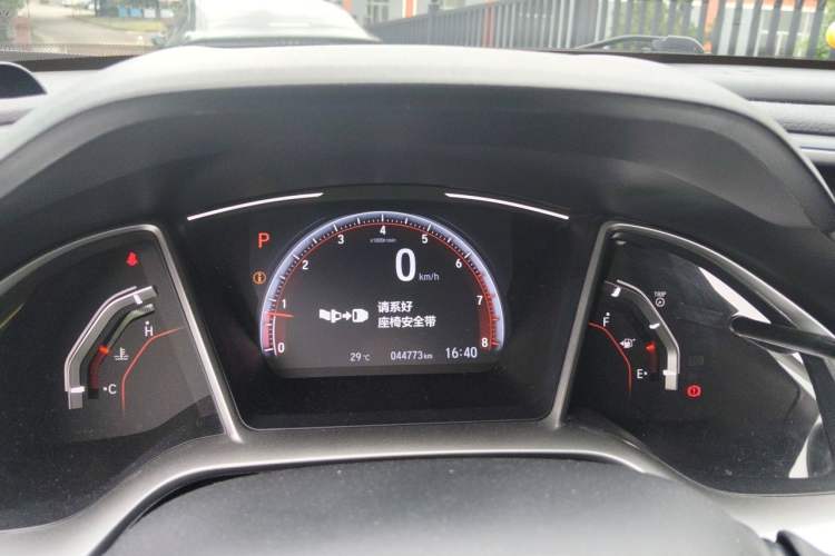 Used Honda Civic 2019 220TURBO CVT Dynamic Edition China VI Emission Standard Instrument Cluster