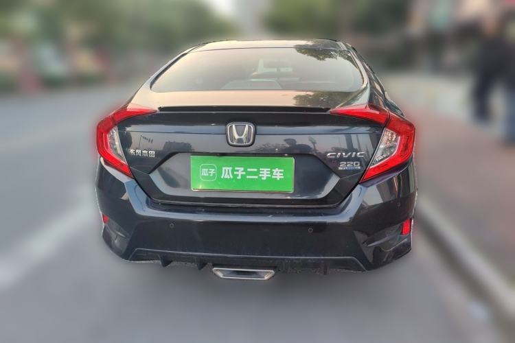 Used Honda Civic 2019 220TURBO CVT Dynamic Edition China V Emission Standard Rear
