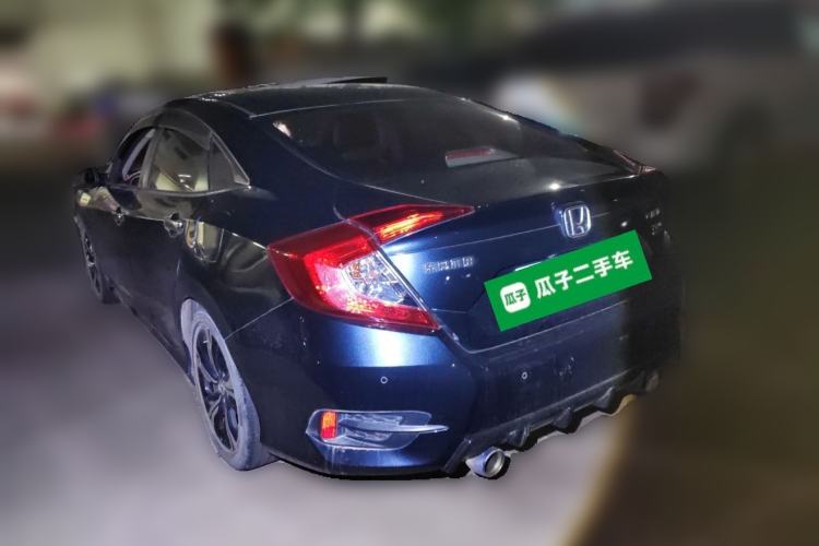 Used Honda Civic 2019 220TURBO CVT Power Edition China VI Emission Standard Rear Left 45 Deg