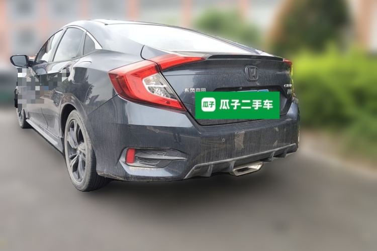 Used Honda Civic 2019 220TURBO CVT Dynamic Edition China VI Emission Standard Rear Left 45 Deg