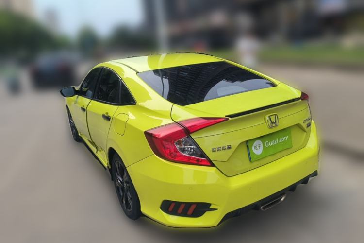 Used Honda Civic 2019 220TURBO CVT Dynamic Edition China VI Emission Standard Rear Left 45 Deg