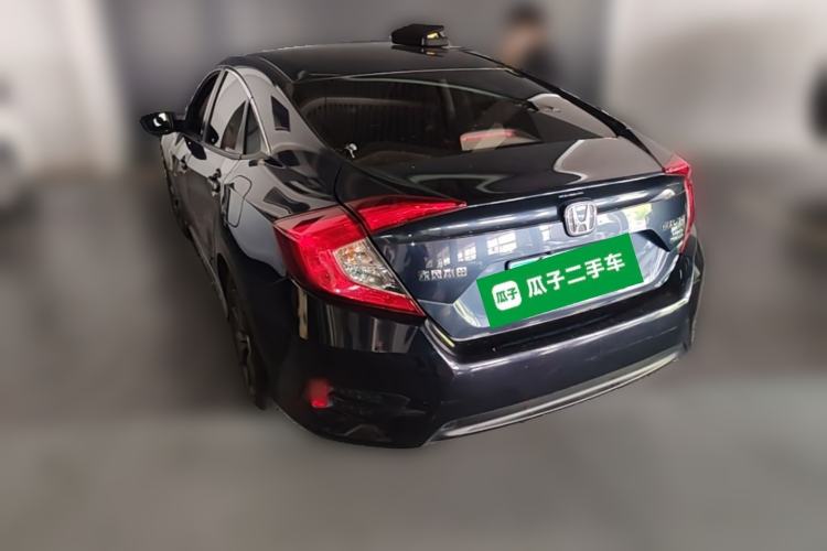 Used Honda Civic 2019 180TURBO CVT Shangdong Edition China VI Rear Left 45 Deg