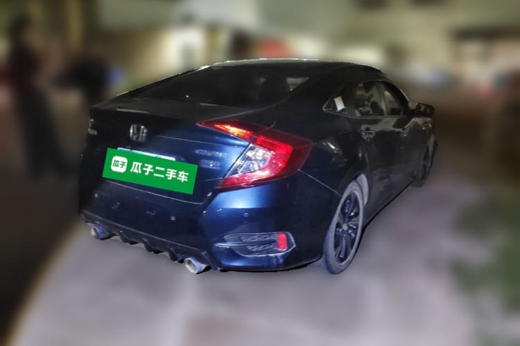 Used Honda Civic 2019 220TURBO CVT Power Edition China VI Emission Standard Rear Right 45 Deg