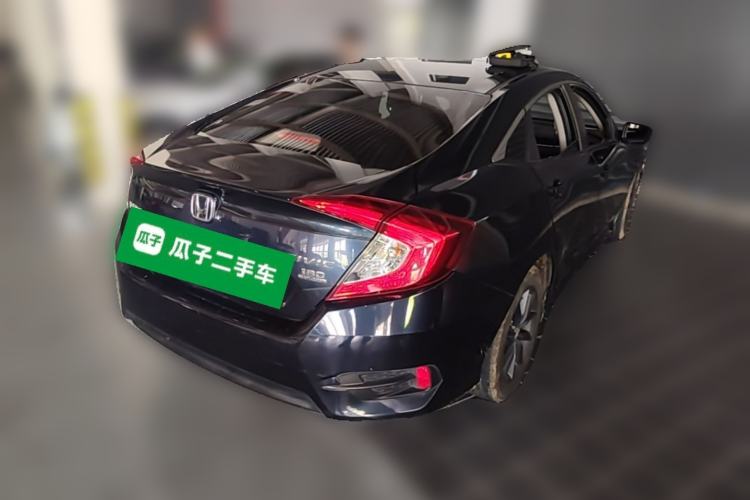 Used Honda Civic 2019 180TURBO CVT Shangdong Edition China VI Rear Right 45 Deg