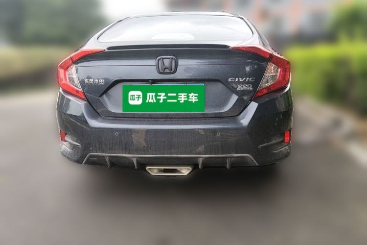 Used Honda Civic 2019 220TURBO CVT Dynamic Edition China VI Emission Standard Rear