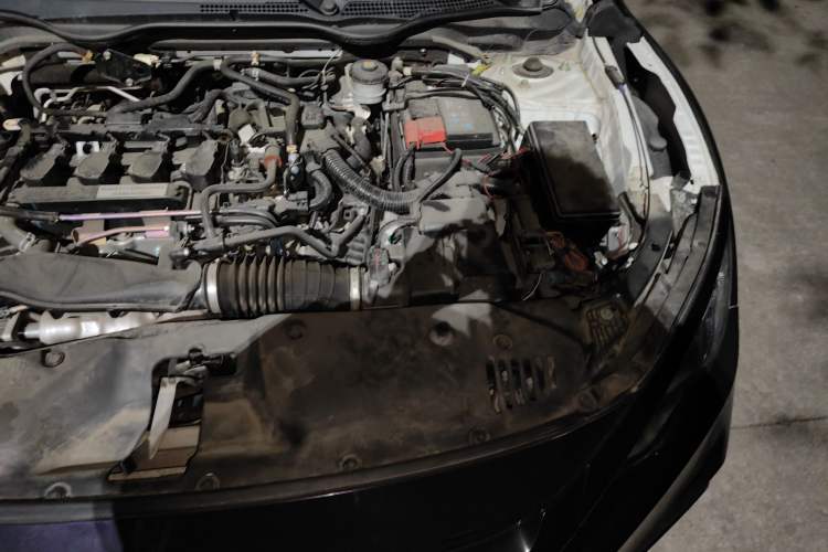 Used Honda Civic 2019 220TURBO CVT Dynamic Edition China VI Engine Bay Left