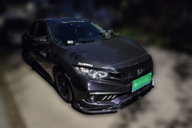 Used Honda Civic 2019 220TURBO CVT Dynamic Edition China VI Front Right 45 Deg
