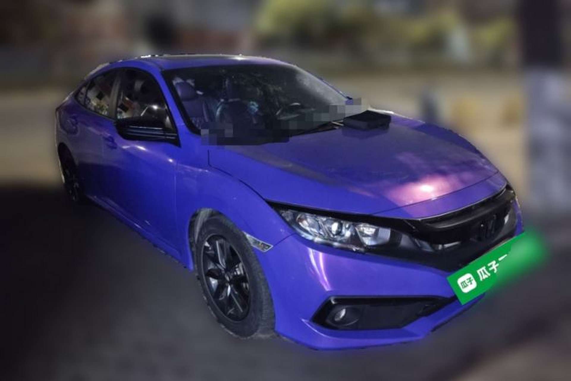 Used Honda Civic 2019 220TURBO CVT Dynamic Edition China VI Front Right 45 Deg