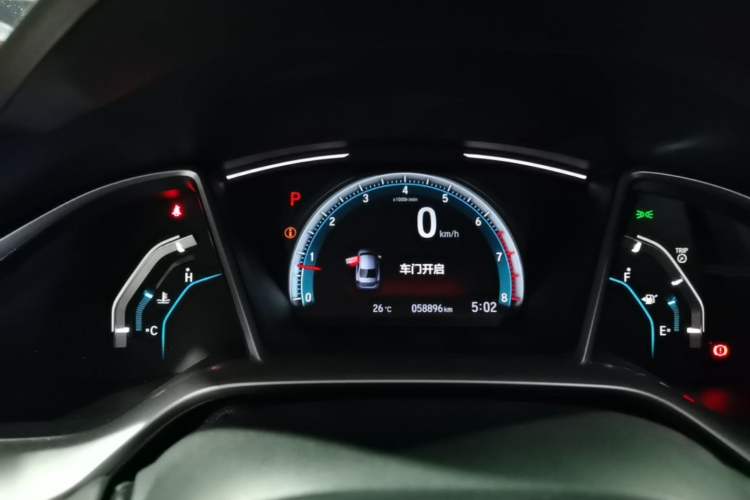 Used Honda Civic 2019 220TURBO CVT Dynamic Edition China VI Instrument Cluster