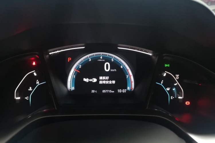Used Honda Civic 2019 220TURBO CVT Dynamic Edition China VI Instrument Cluster