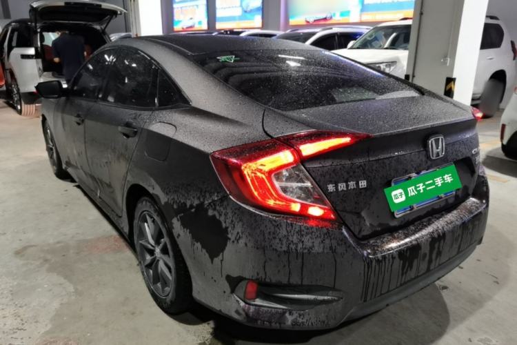 Used Honda Civic 2019 220TURBO CVT Dynamic Edition China VI Rear Left 45 Deg