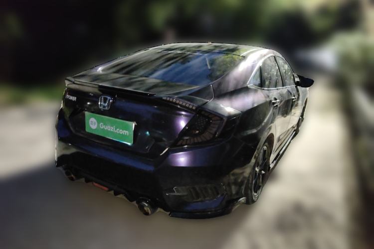 Used Honda Civic 2019 220TURBO CVT Dynamic Edition China VI Rear Right 45 Deg