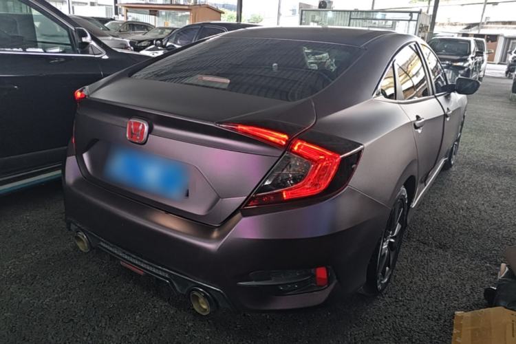Used Honda Civic 2019 220TURBO CVT Dynamic Edition China VI Rear Right 45 Deg