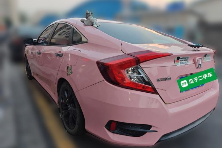 Used Honda Civic 2019 220TURBO CVT Power Edition China VI Emission Standard Rear Left 45 Deg