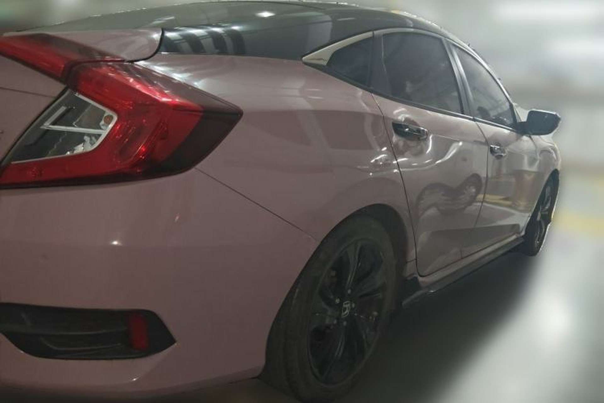 Used Honda Civic 2019 220TURBO CVT Dynamic Edition China VI Emission Standard Rear Right 45 Deg