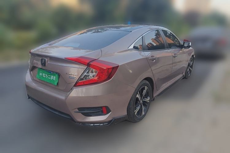 Used Honda Civic 2019 220TURBO CVT Power Edition China V Rear Right 45 Deg